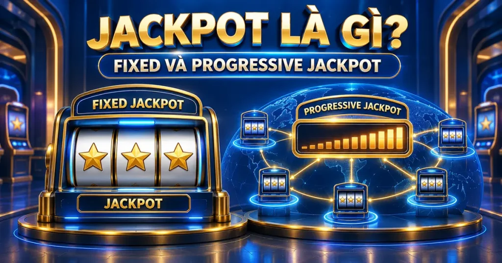 Jackpot là gì - Fixed và Progressive Jackpot trong slot