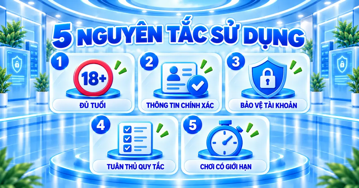 Nguyên tắc sử dụng tài khoản LLWIN an toàn