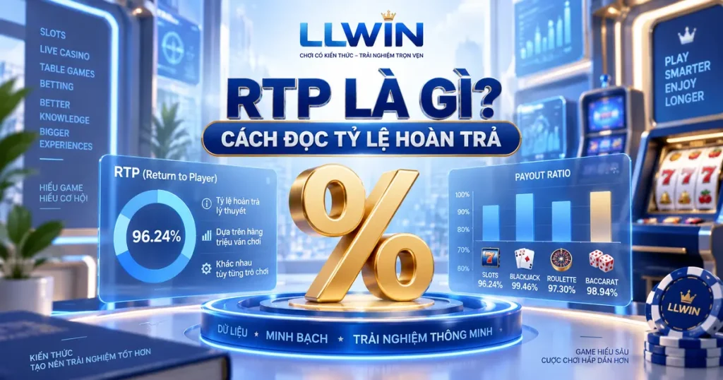 RTP là gì và cách đọc tỷ lệ hoàn trả trên LLWIN