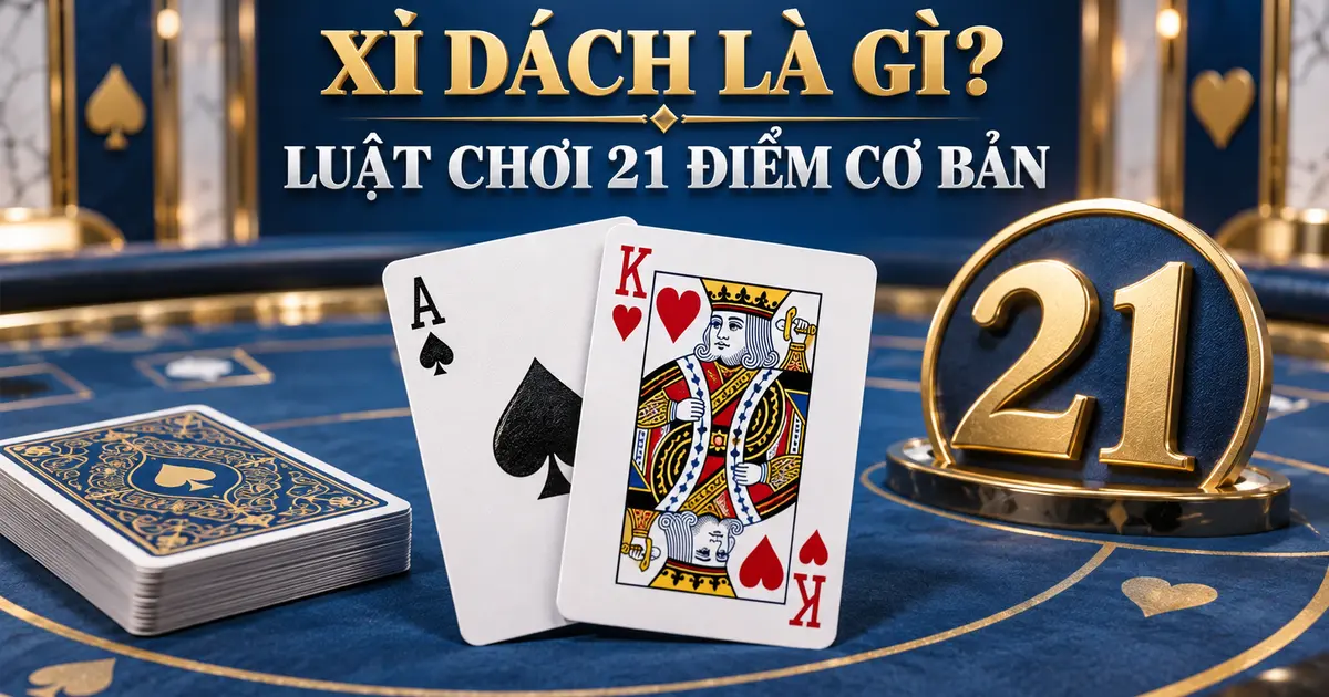 Xì Dách là gì và luật chơi 21 điểm cơ bản